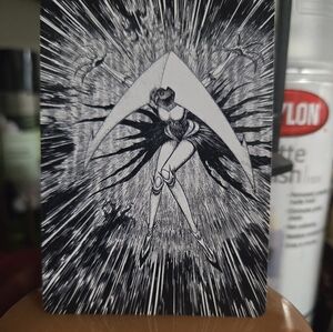 Black and White Abstract Art Print